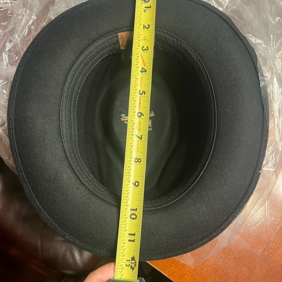 Scala Bristol Soft Wool Fedora Hat in Brown, Size Large - Picture 10 of 10